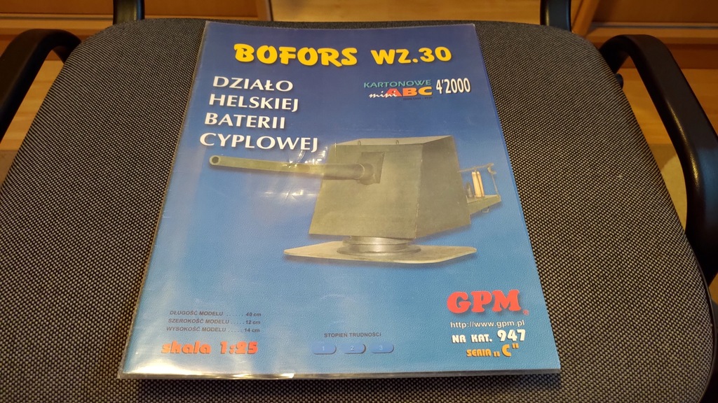 GPM 947 BOFORS WZ.30 - DZIALO HELSKIEJ BATERII