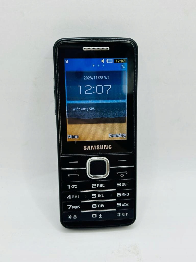 Telefon komórkowy Samsung GT-S5610 128 MB / 128 MB czarny