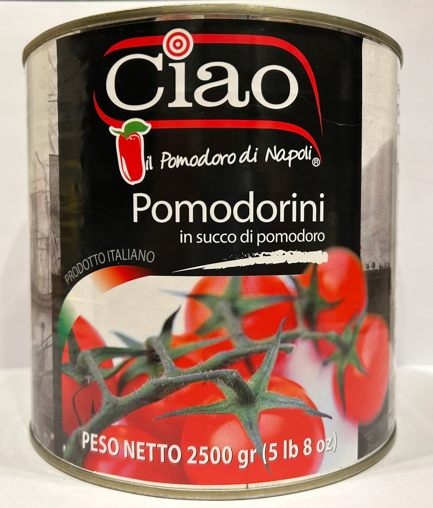 Pomidorki koktajlowe Cherry w soku CIAO 2500g
