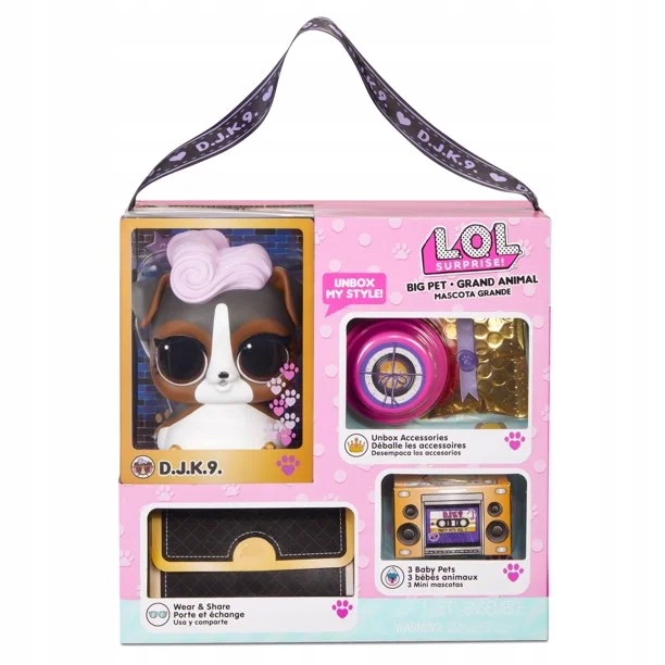 L.O.L. Surprise Big Pets - D.J. K.9 Zwierzątko