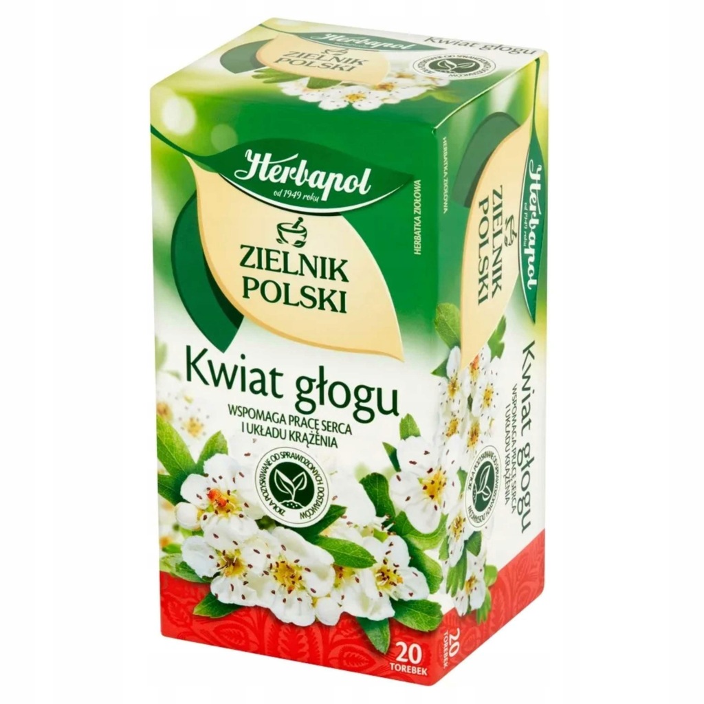 HERBAPOL Zielnik Polski Kwiat Głogu 20x2g