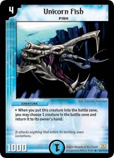*DM-01 DUEL MASTERS - UNICORN FISH - !!!