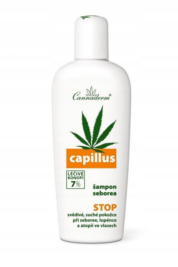 Cannaderm Szampon na problemy łojotokowe Capillus