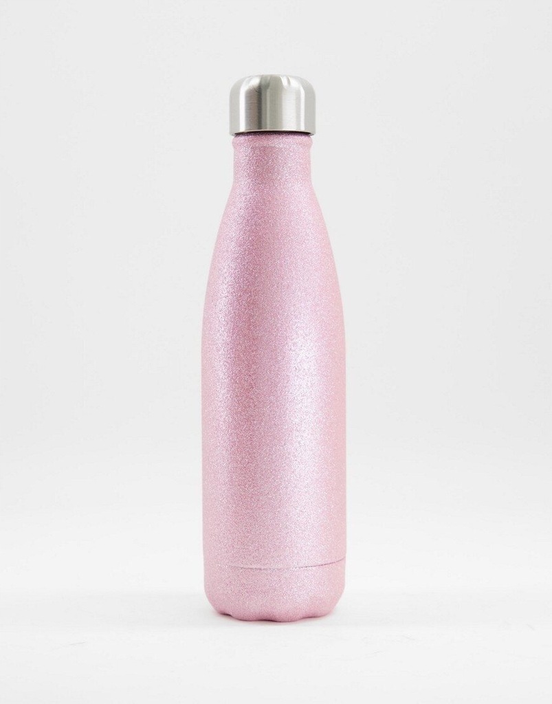 Skinnydip Różowa brokatowa butelka 500 ml