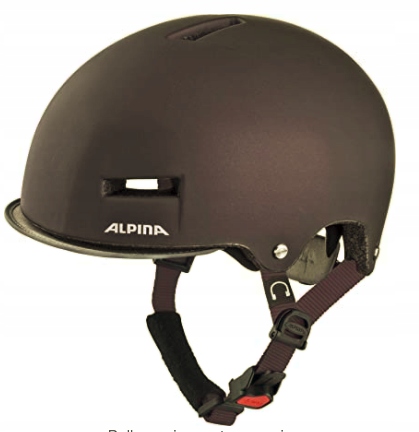 Kask rowerowy Alpina Grunerlokka lila 52-57 cm