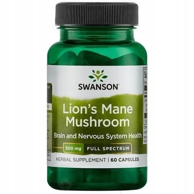 SWANSON Lion's Mane Mushroom Soplówka Jeżowata