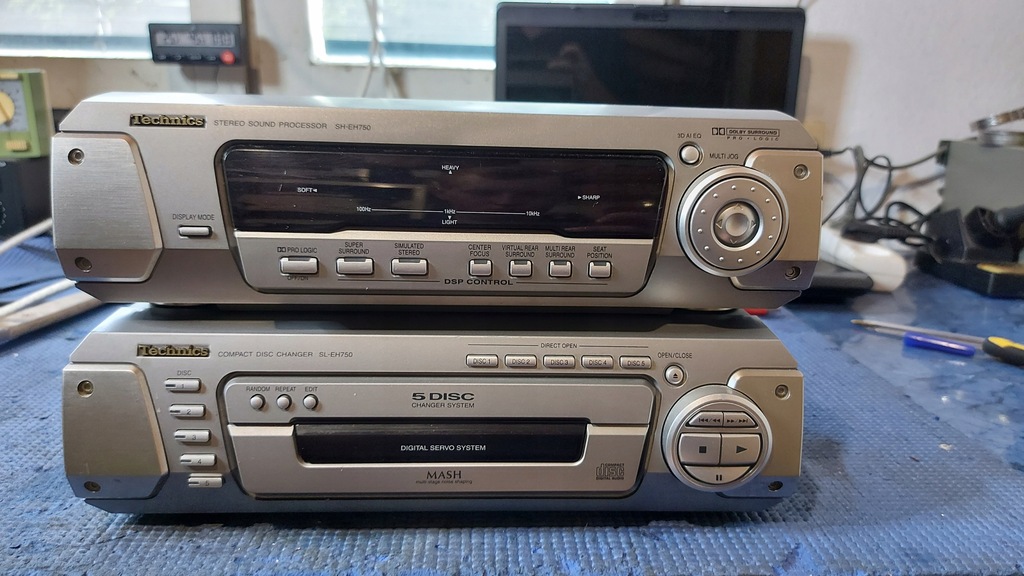 Segmenty wieży Technics EQ CD SH SL EH750