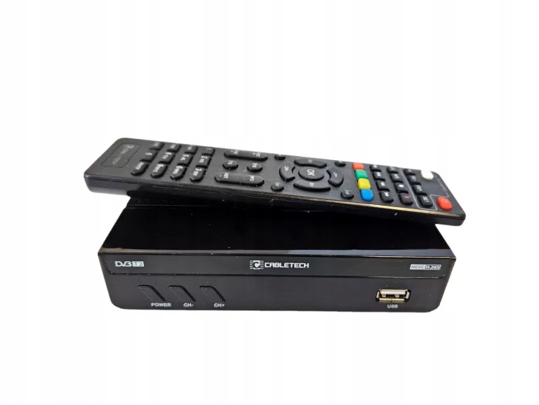 CABLETECH TUNER CYFROWY DVB-T2 HEVC H.265 DEKODER
