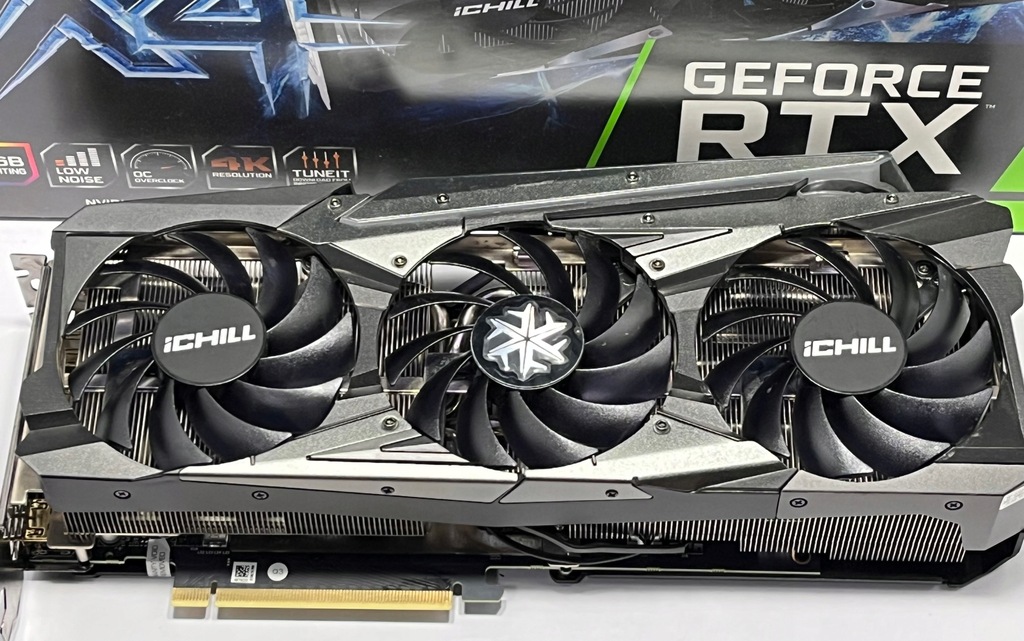 Купить Карта Inno3D GeForce RTX 3070Ti iChill X4 8 ГБ: отзывы, фото и ...