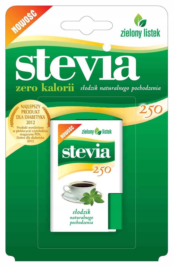 STEVIA PASTYLKI W DOZOWNIKU (OPAKOWANIE BLISTER) (