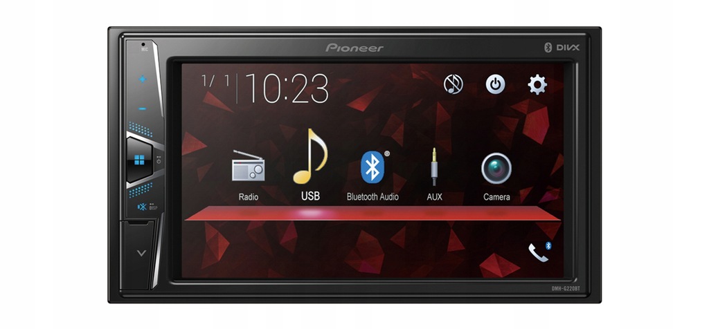 Купить 2DIN BT LCD автомагнитола PIONEER MVH-G210BT: отзывы, фото, характеристики в интерне-магазине Aredi.ru