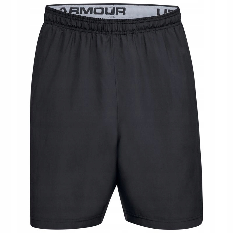 SPODENKI UNDER ARMOUR WOVEN GRAPHIC WORDMARK SHORT MEN BLACK XL