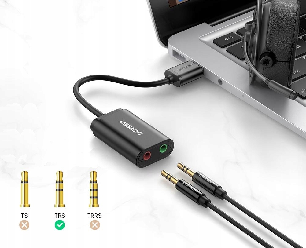 Купить Звуковая карта UGREEN Music Адаптер USB JACK: отзывы, фото, характеристики в интерне-магазине Aredi.ru