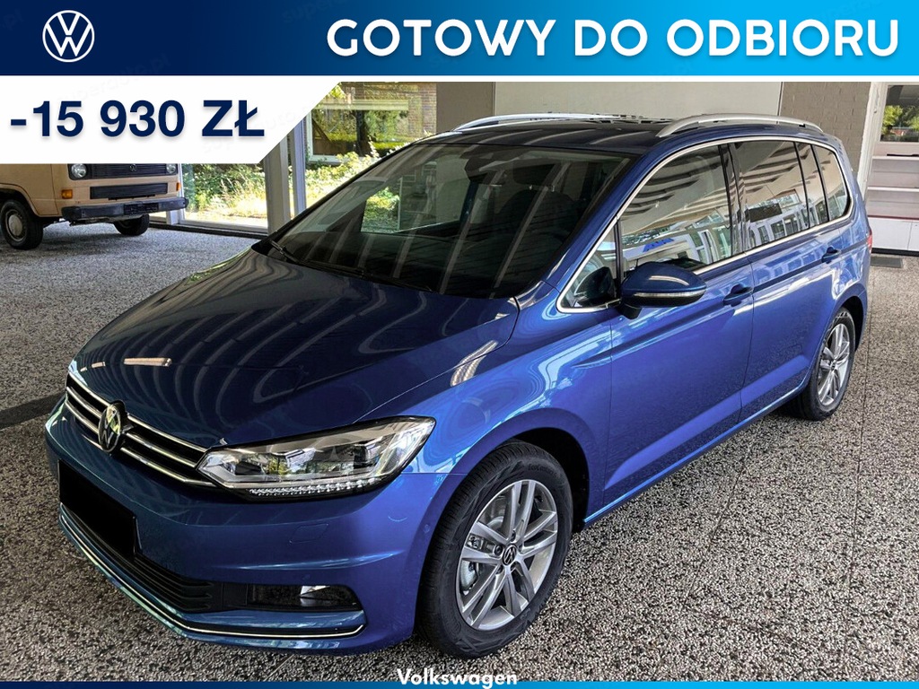 Volkswagen Touran Highline 1.5 TSI 150KM DSG 7os. Hak holowniczy Navi