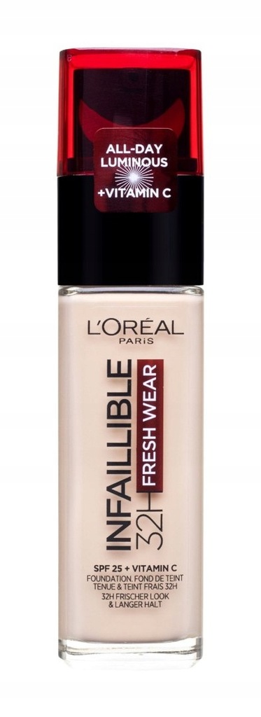 L'Oréal Paris płynny podkład 110 Rose Vanilla Infaillible 32H Fresh Wear SP