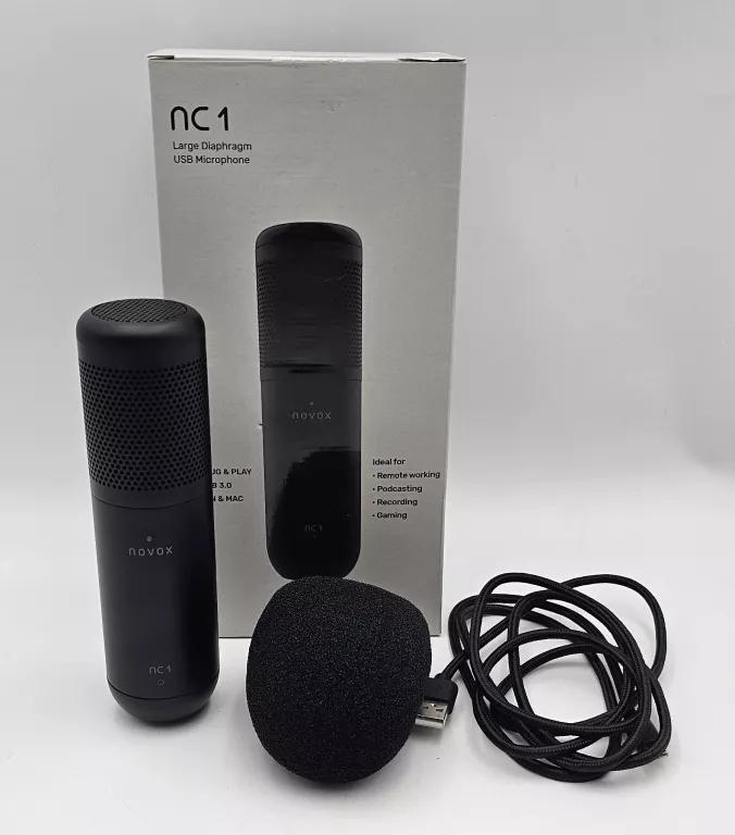MIKROFON POJEMNOŚCIOWY NOVOX NC-1 USB-C KOMPLET