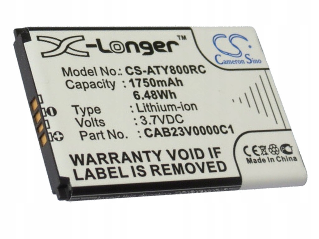 Bateria CS-ATY800RC do Alcatel CAB23V0000C1 One Touch Link Y800