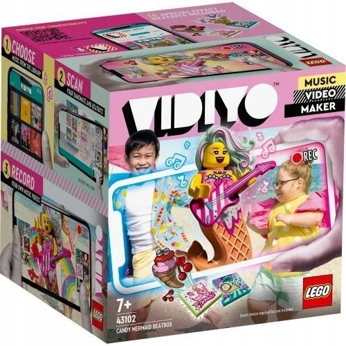 LEGO VIDIYO 43102 CANDY MERMAID BEATBOX, LEGO