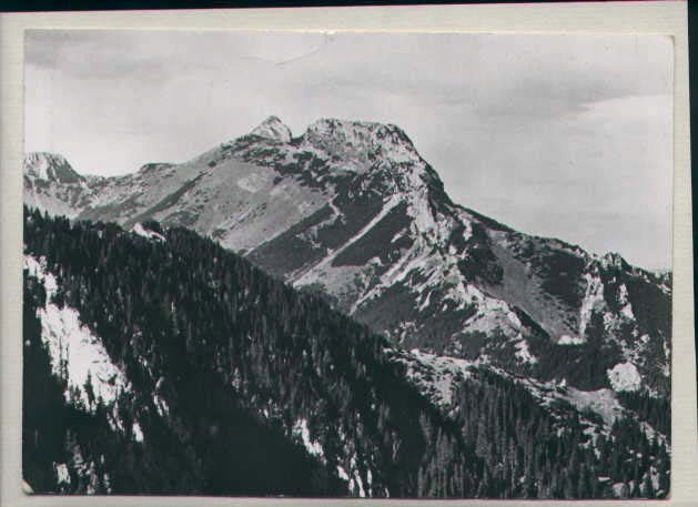 TATRY ZACH. WIDOK Z KARCZMISKA NA GIEWONT /GW118