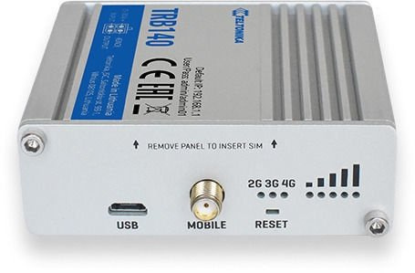 Teltonika TRB140 LTE Router: No WiFi, 4G, SIM, Ent
