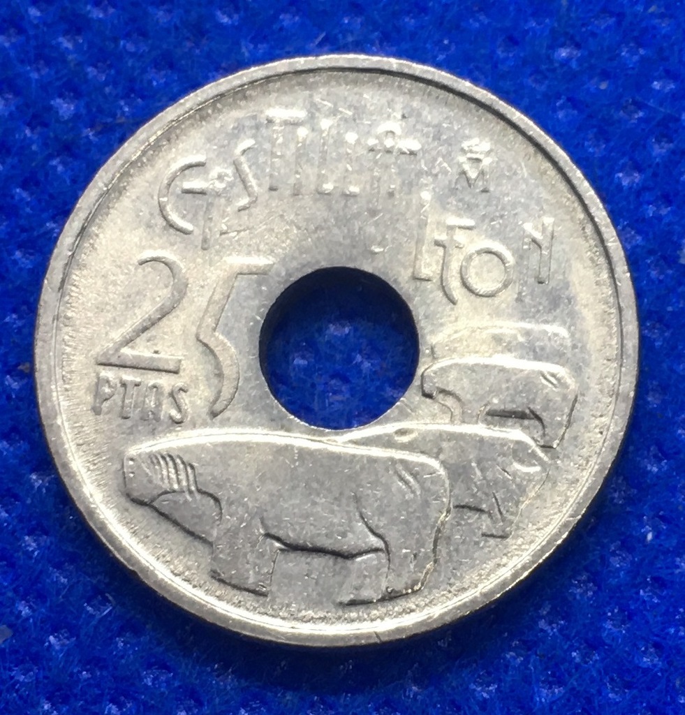 HISZPANIA - 25 PESET 1995 - KASTYLIA I LEON