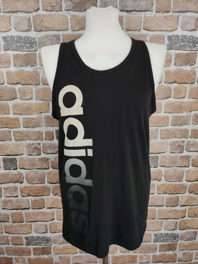 ADIDAS MĘSKA CZARNA KOSZULKA TANK TOP rozm. M