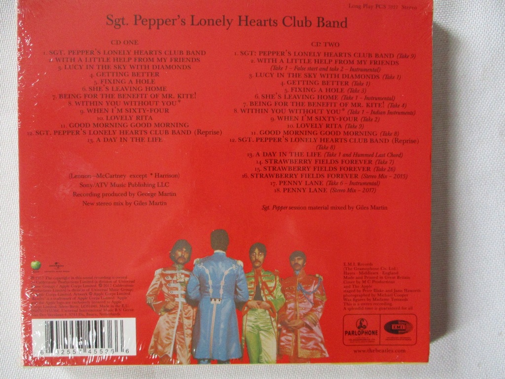 Купить The Beatles Sgt. Pepper's Lonely MINT 2xCD 1232: отзывы, фото, характеристики в интерне-магазине Aredi.ru