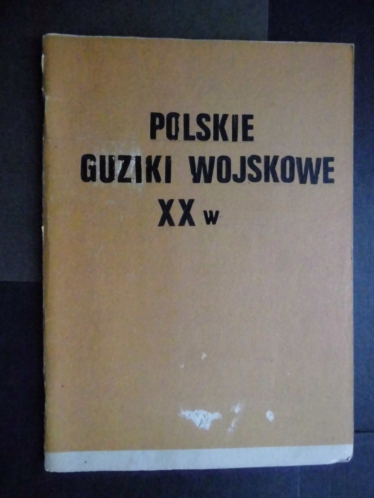 Katalog guziki wojskowe