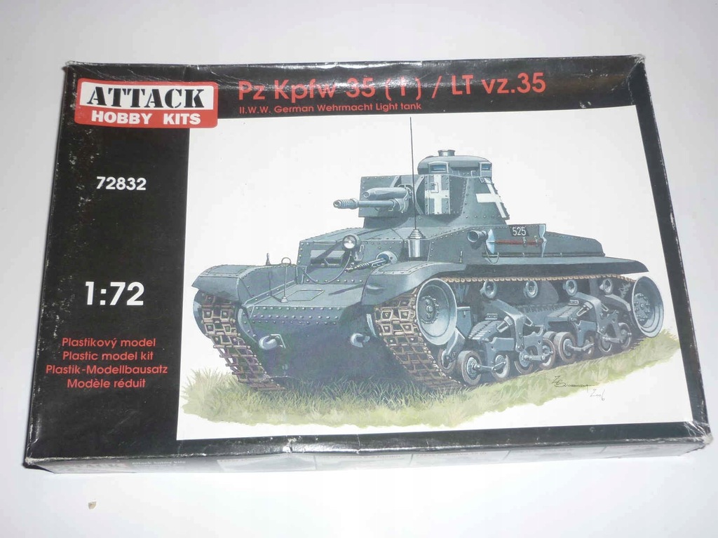 Attack Hobby Kits 72832 Pz.Kpfw. 35(t)/LT vz.35
