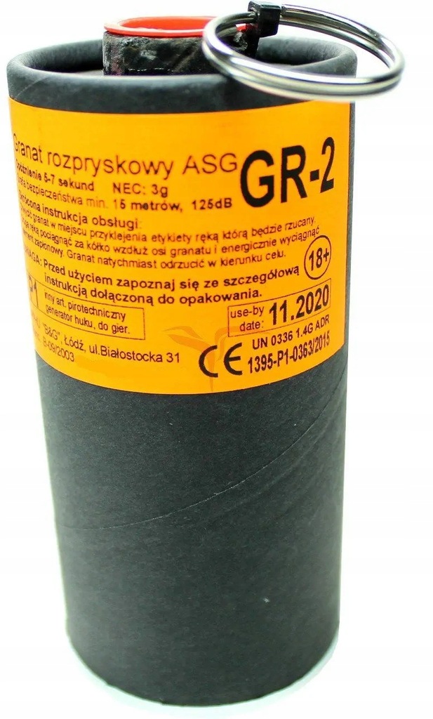 Granat rozpryskowy ASG GR-2 B&G Madej