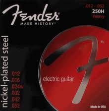 250 H FENDER 12-52 struny do gitary elektr.