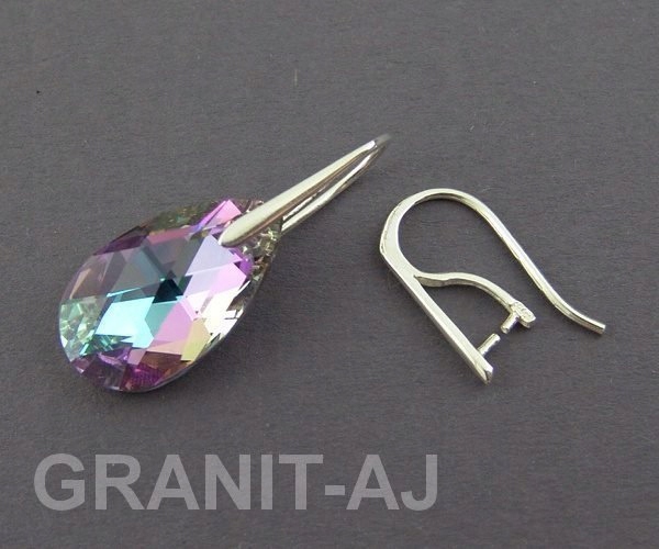 k131 BIGLE OTWARTE SREBRO 925 Swarovski OKAZJA!