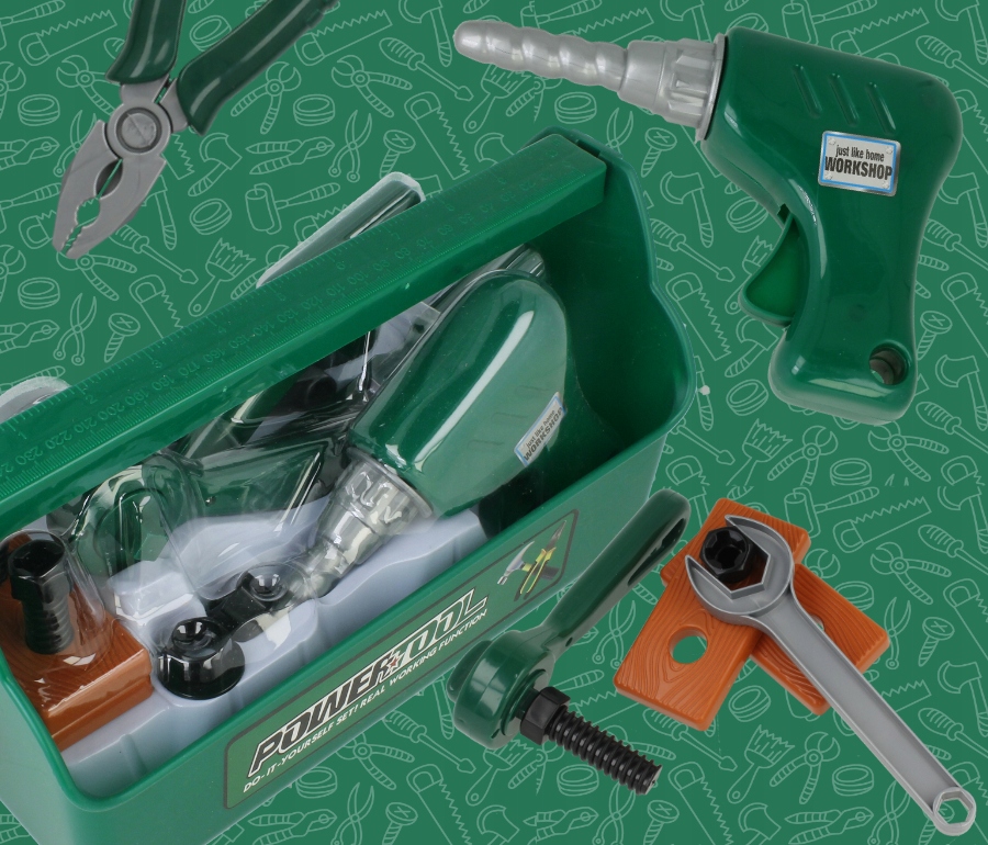 Купить ИГРУШЕЧНЫЕ ИНСТРУМЕНТЫ ДЛЯ ДЕТЕЙ Мастерская коробок: отзывы ...