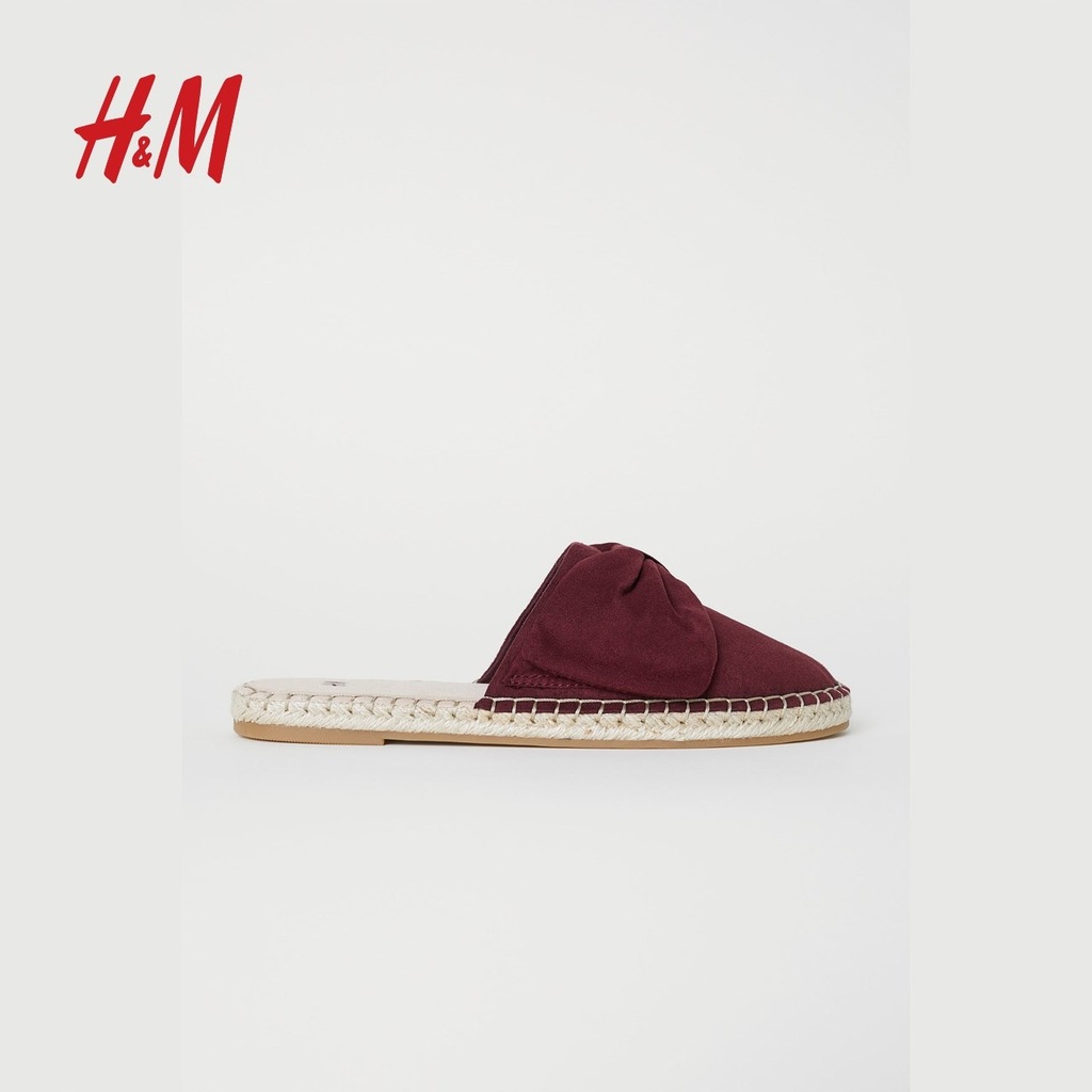 H&M klapki ,espadryle 35