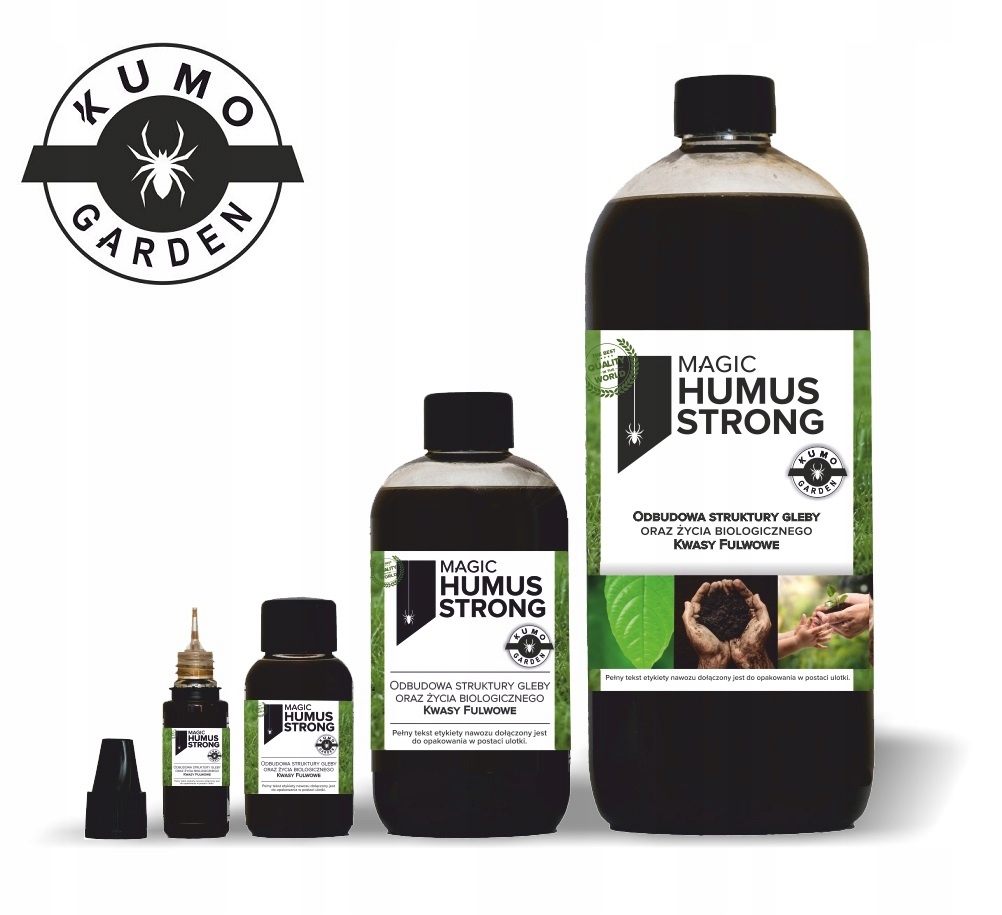 Bezpieczne nawozy do trawy MAGIC HUMUS STRONG 1L