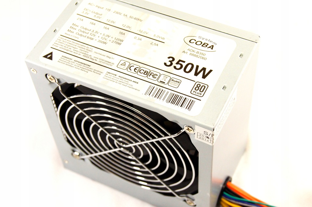 Купить Блок питания Inter-Tech Coba 350W 80Plus 6+2-контактный PCI-E: отзывы, фото, характеристики в интерне-магазине Aredi.ru