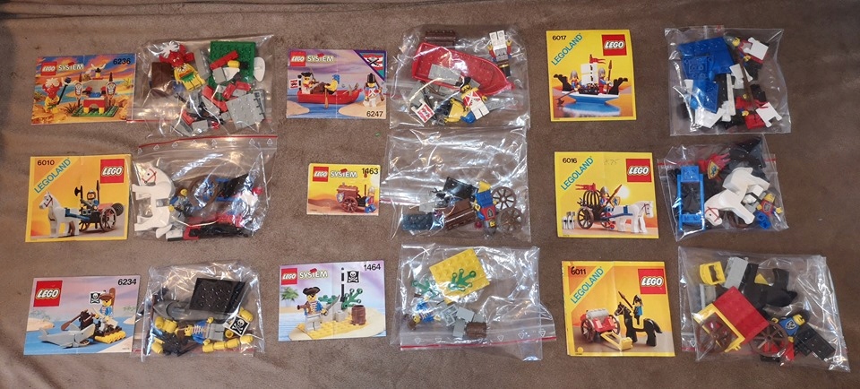 Lego Castle 6011,6010, 6016 aukcja prywatna