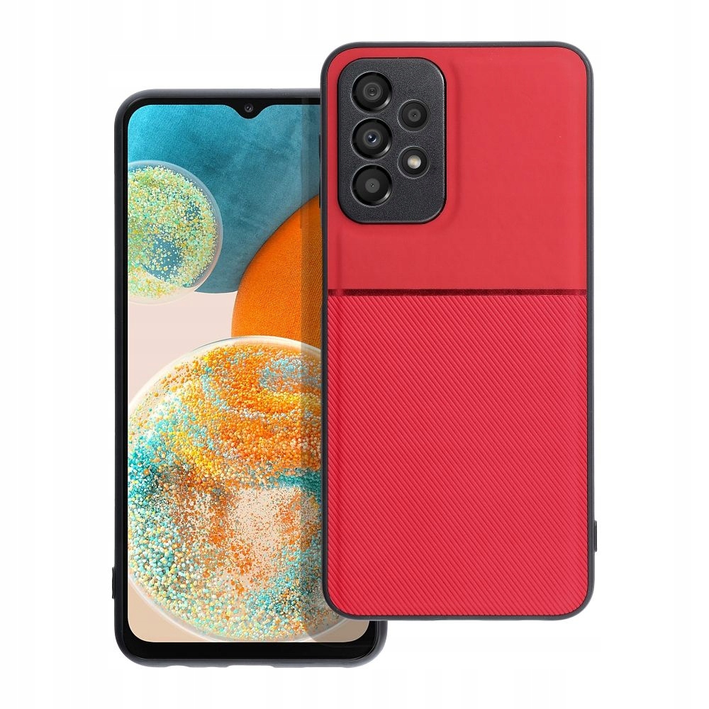 Etui NOBLE do Samsung A23 5G czerwony