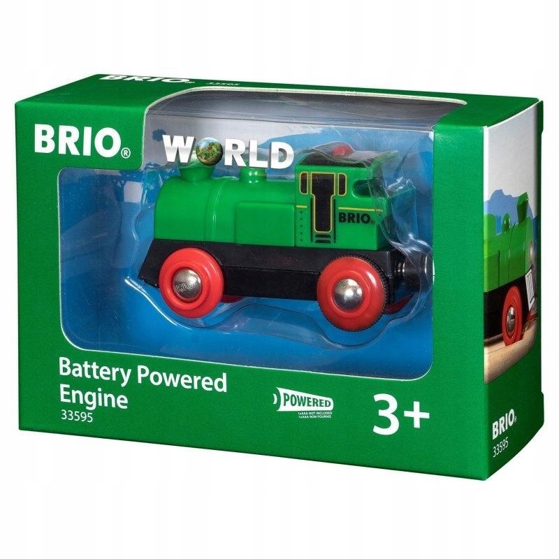 BRIO ZIELONY PAROWÓZ -