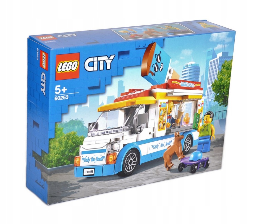 Klocki Lego City furgonetka. Wiek dziecka 5+ 60253