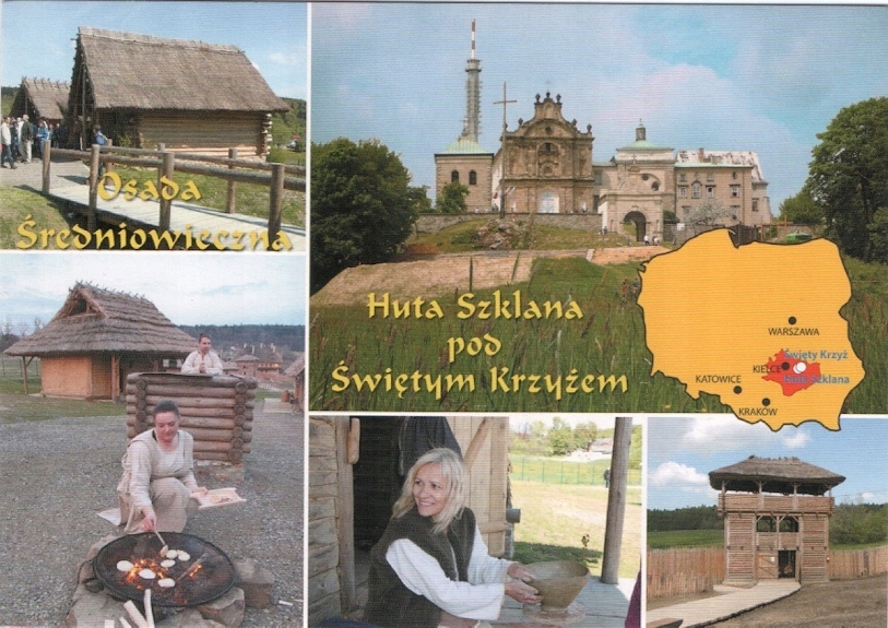 ŚWIĘTY KRZYŻ HUTA SZKLANA KLASZTOR + MAPA 2011 12217143268