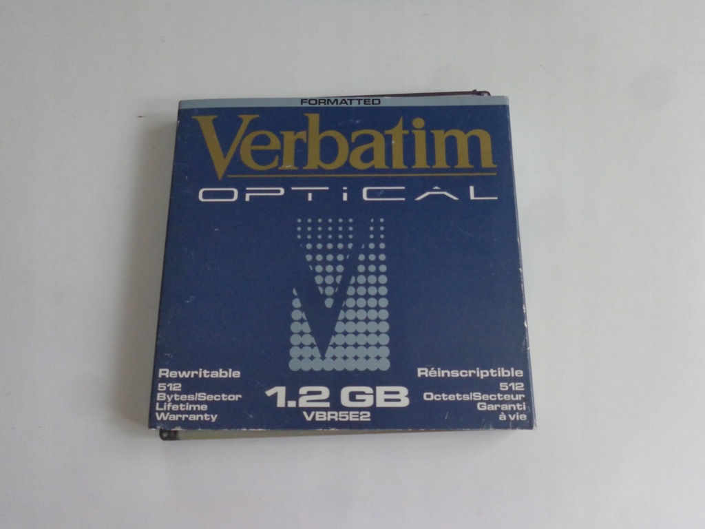 Dysk optyczny Verbatim VBR5E2 1,2GB