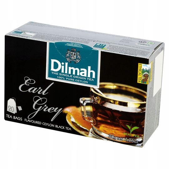 Dilmah Earl Grey herbata ekspresowa 20 torebek FV