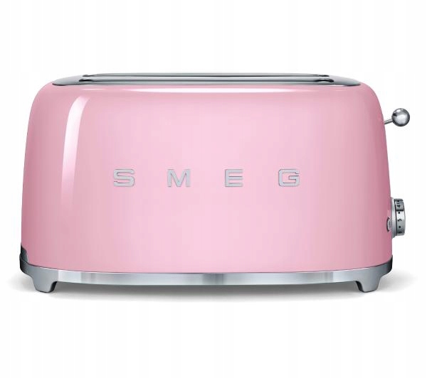 Toster Smeg TSF02PKEU 4 Tosty 1500W Stal Różowy