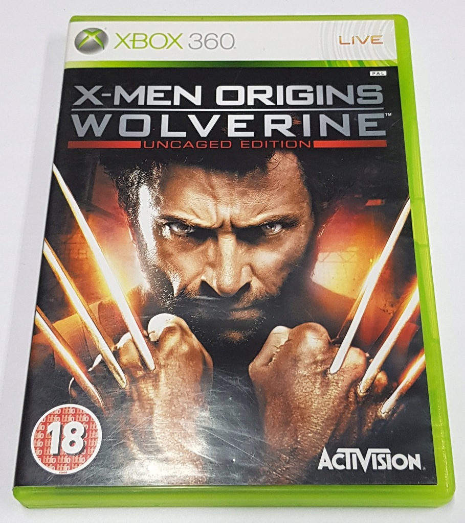 XBOX 360 X-MEN Origins Wolverine - 7758268082 - oficjalne archiwum Allegro
