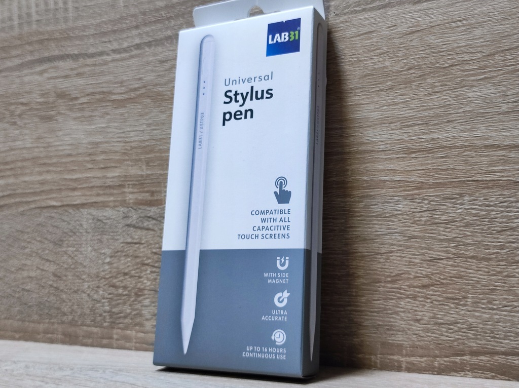 Stylus Pen uniwersalny rysik do ekranów biały