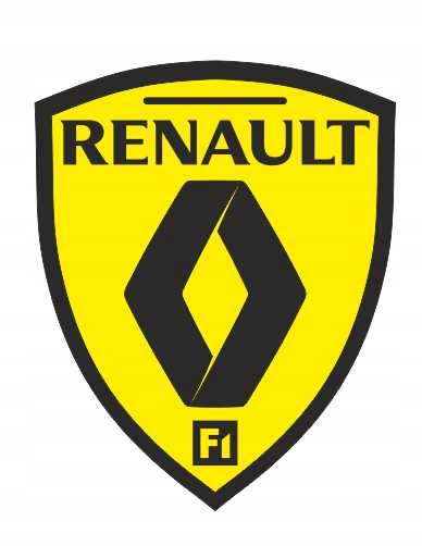 Naklejka naklejki na auto motyw RENAULT F1 TEAM