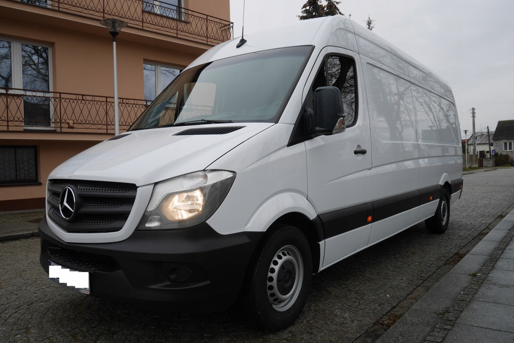 MERCEDES SPRINER MAX, XL 2018 ROK, SALON POLSKA