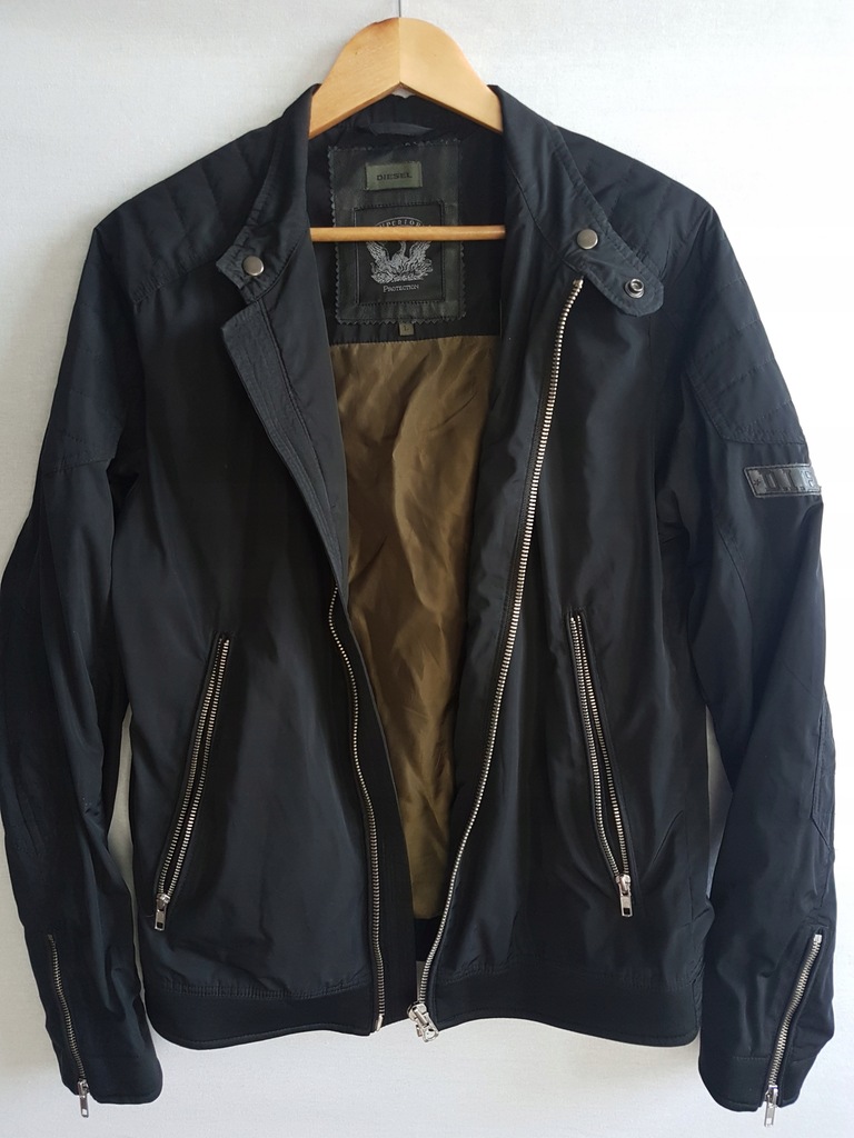 Diesel biker Hollis Nylon Teflon Jacket SUPER