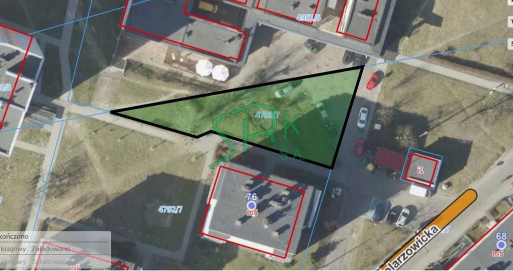 Działka, Bytom, 607 m²